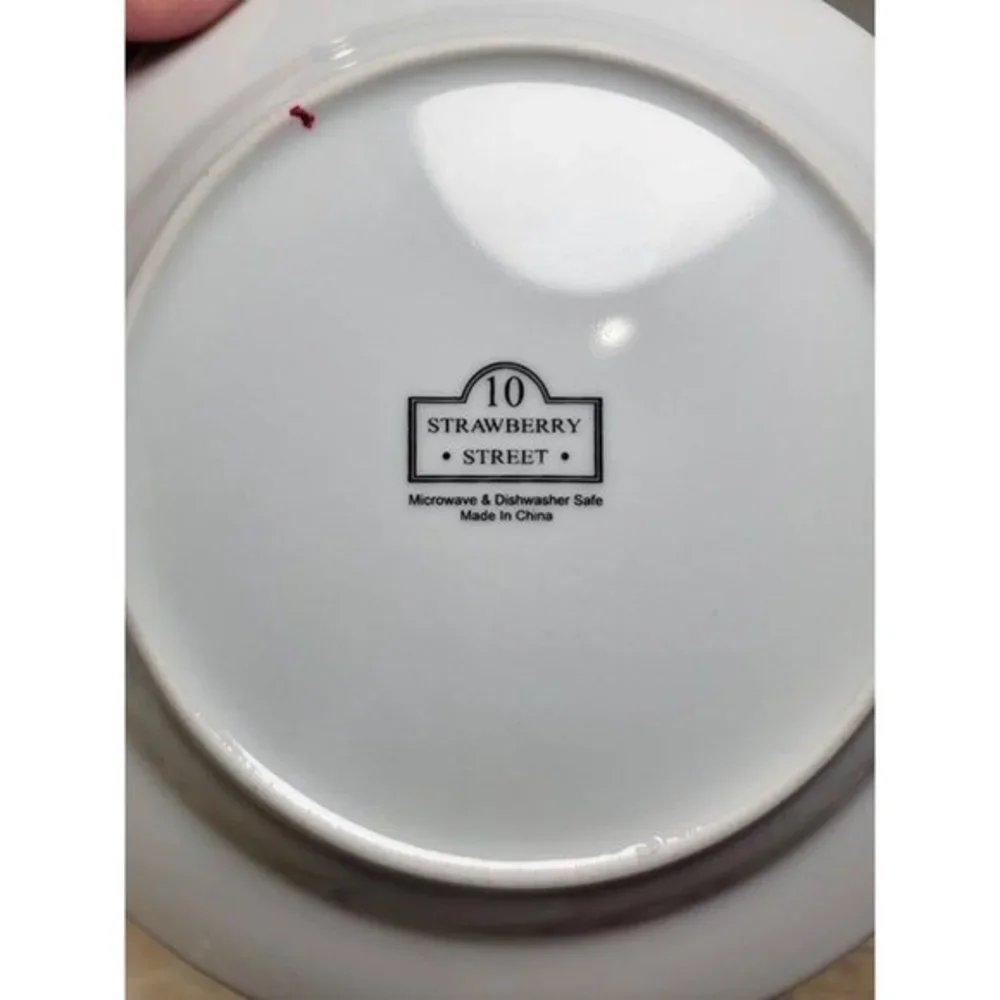 10 Strawberry‎ Street Flortenia Salad Side Plate Replacement x1 8